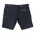 Kam Belted Cargo Stretch Shorts - KBS 343 - Black 3