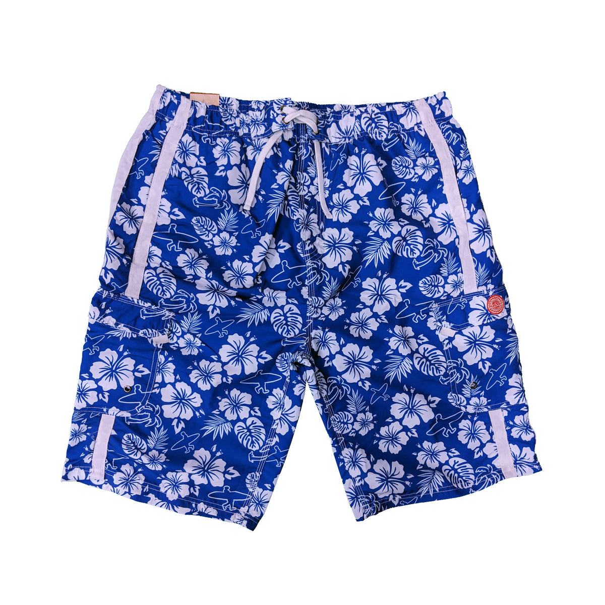 Kam Cargo Swim Shorts - KBS 393 - Blue 1