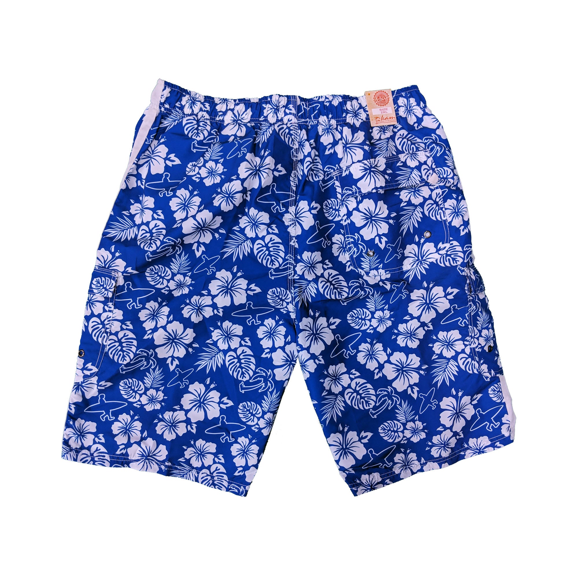 Kam Cargo Swim Shorts - KBS 393 - Blue 2