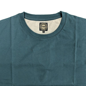 Kam Plain Round Neck T-Shirt - KBS500 - Denim 2