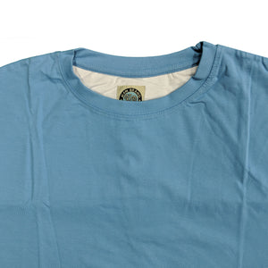 Kam Plain Round Neck T-Shirt - KBS500 - Powder Blue 2