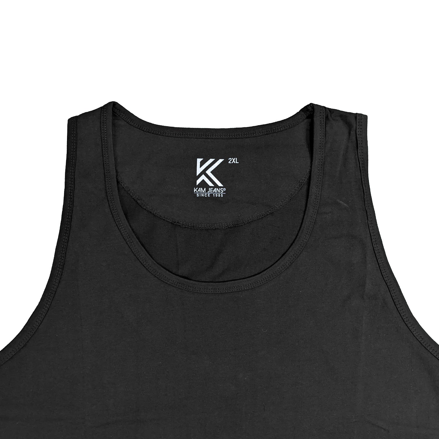 Kam Plain Vest - KBS 500F - Black 2