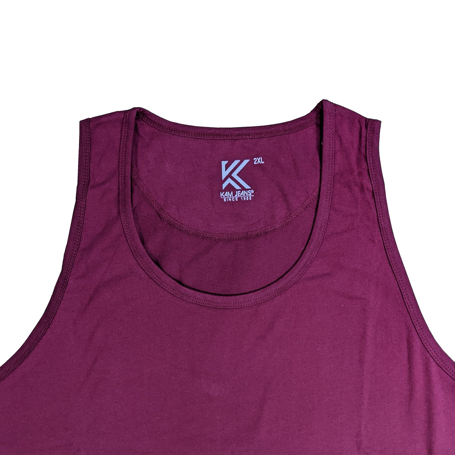 Kam Plain Vest - KBS 500F - Burgundy 2