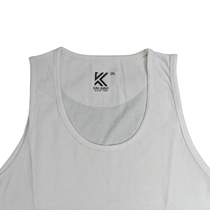 Kam Plain Vest - KBS 500F - White 2
