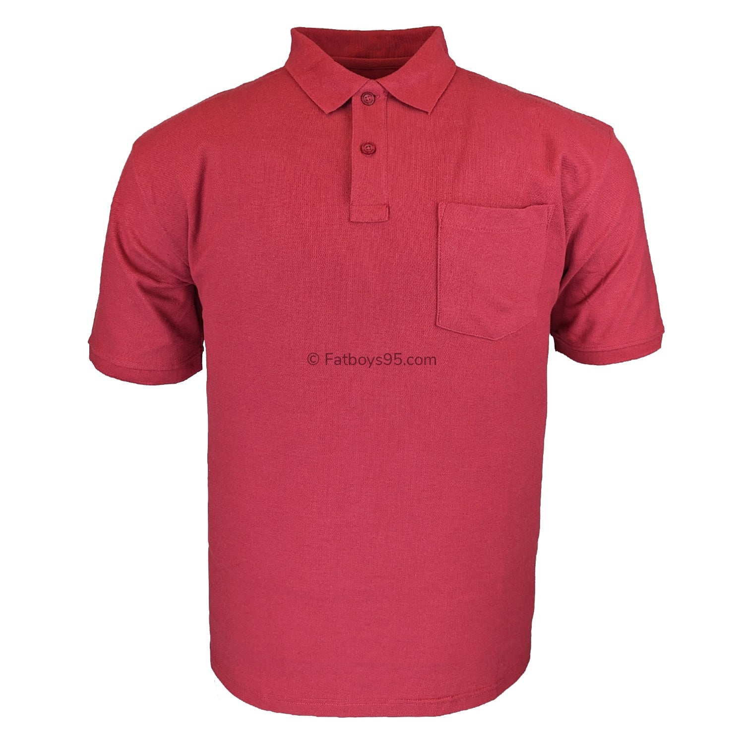 Kam Plain Polo - KBS501A - Wine 1