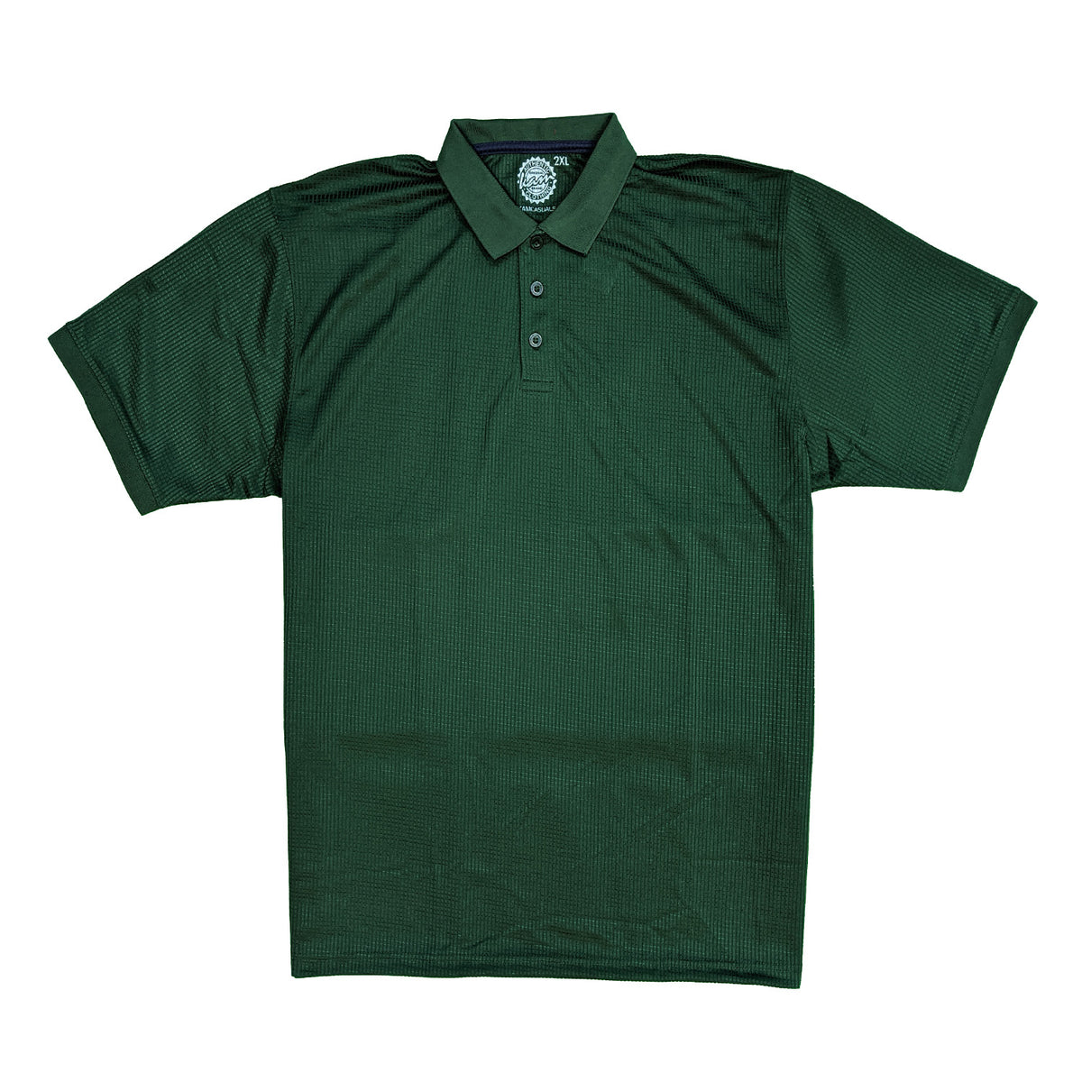 Kam Plain Mesh Polo - KBS 5401 - Forest 3