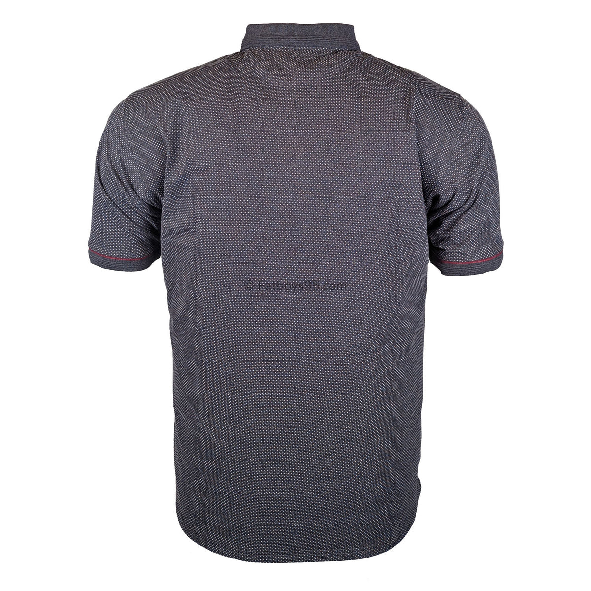 Kam Premium Birdseye Jersey Polo - KBS 5469P - Charcoal 3