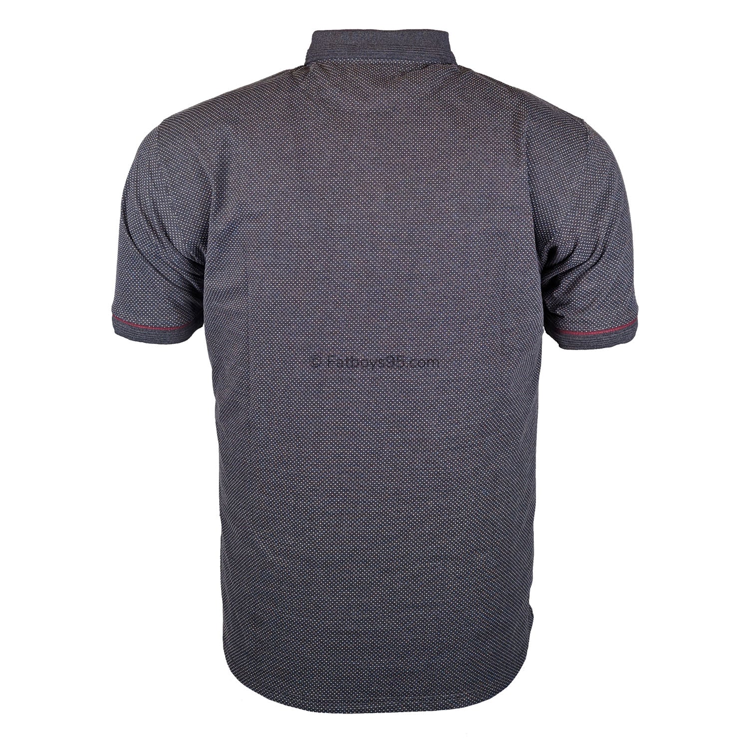 Kam Premium Birdseye Jersey Polo - KBS 5469P - Charcoal 3