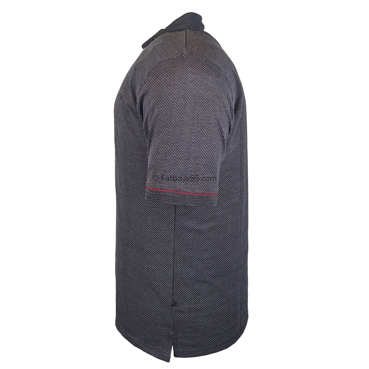 Kam Premium Birdseye Jersey Polo - KBS 5469P - Charcoal 4