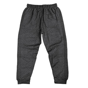 Kam Quilted Jersey Joggers - KBS 238 - Charcoal 3
