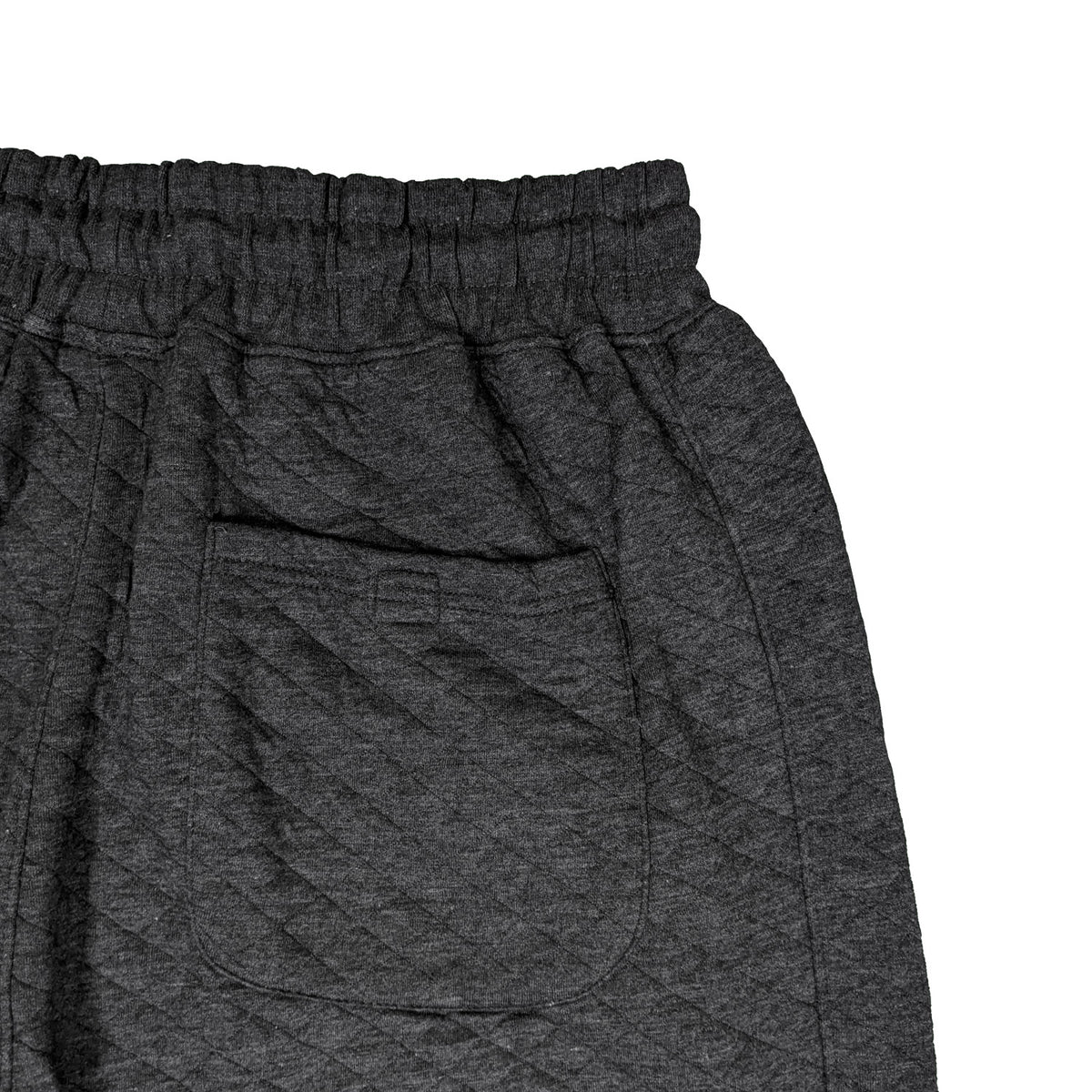 Kam Quilted Jersey Joggers - KBS 238 - Charcoal 4