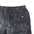 Kam Leaf Print Cargo Swim Shorts - KBS 3002 - Black 4