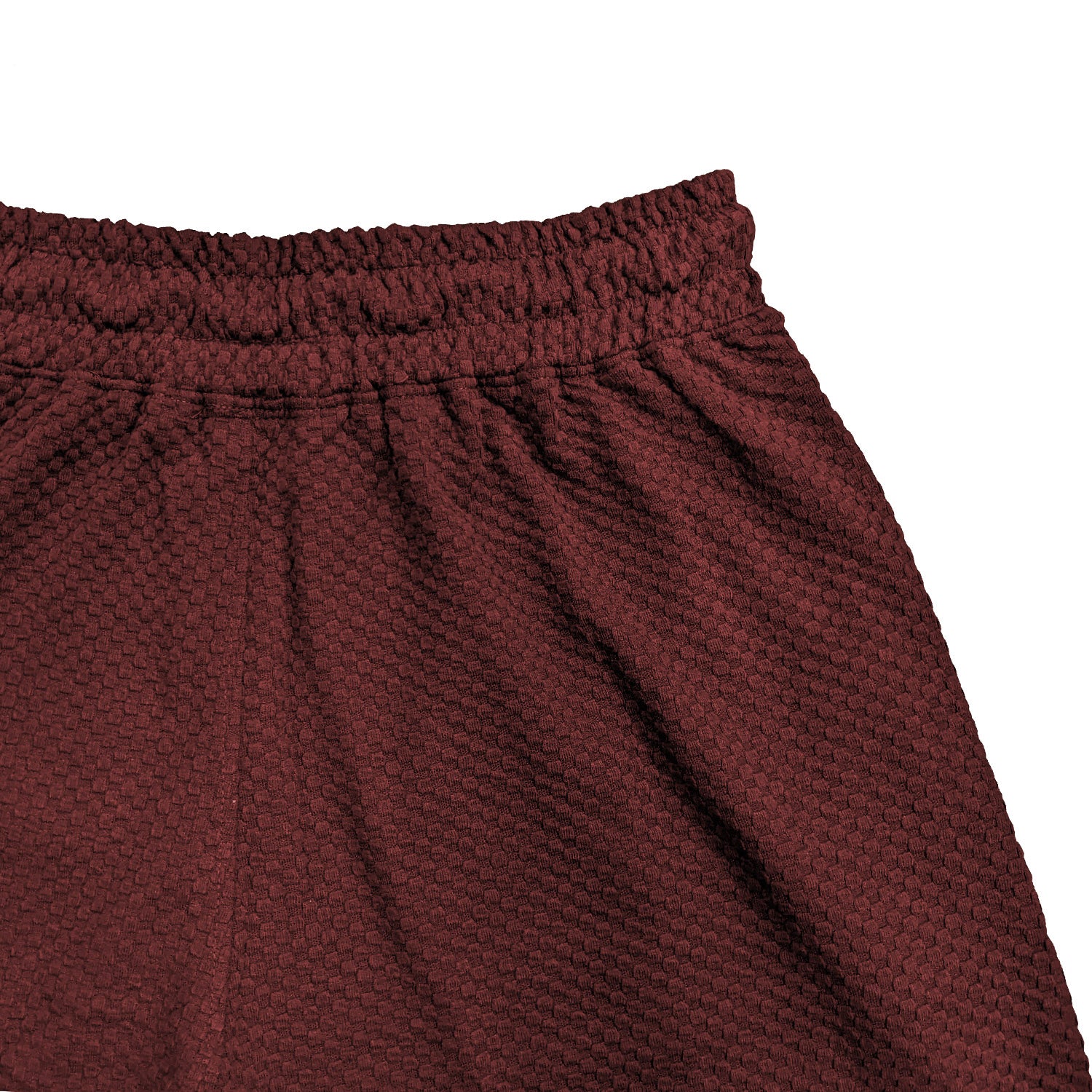 Kam Jaquard Mesh Shorts - KBS 3305 - Burgundy 4