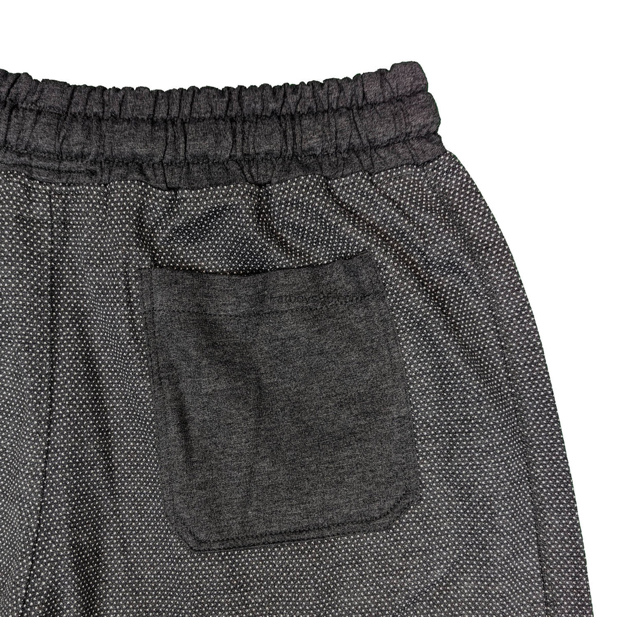 Kam Dobby Print Shorts - KBS 3310 - Charcoal 4