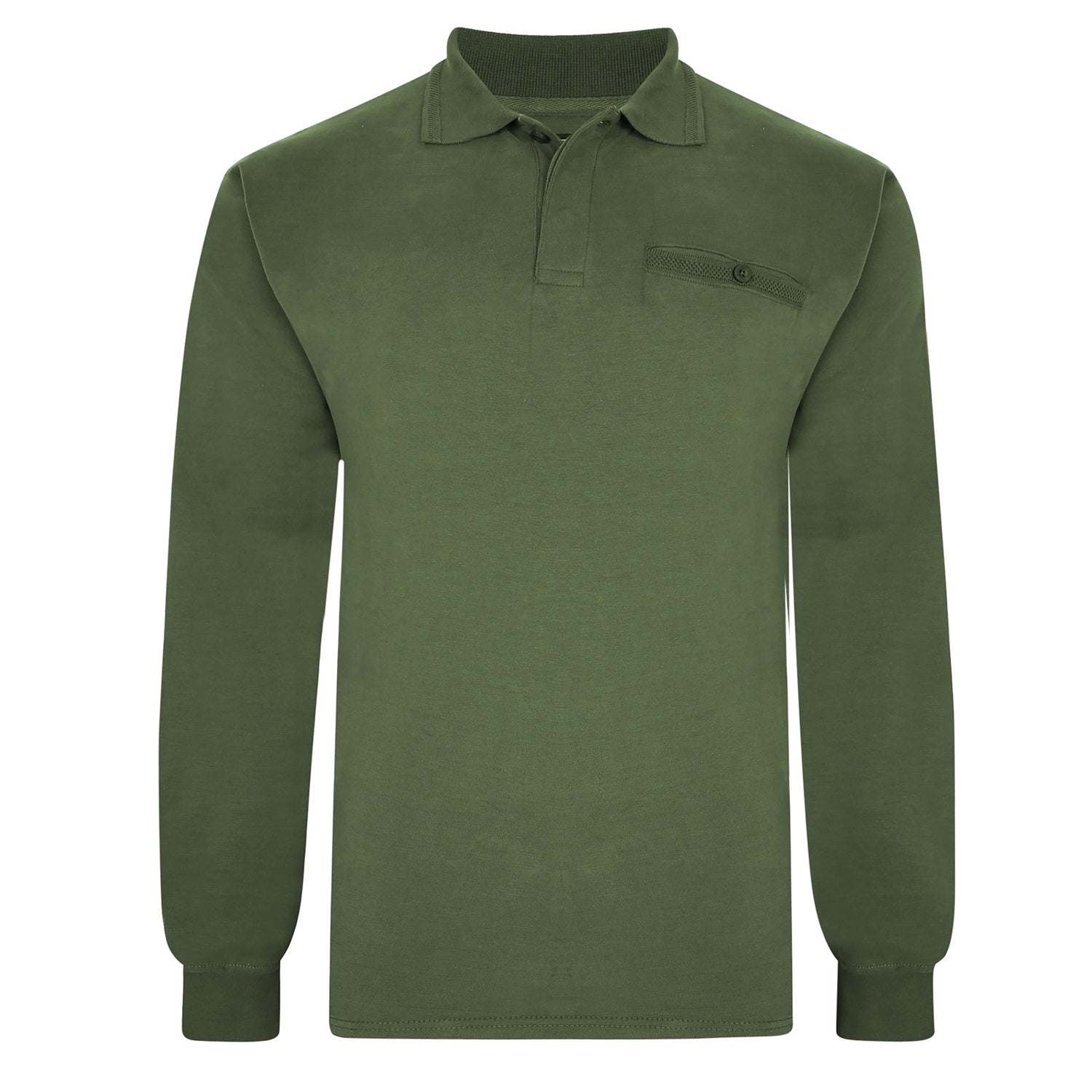 Kam L/S Polo - KBS 5457 - Khaki 1