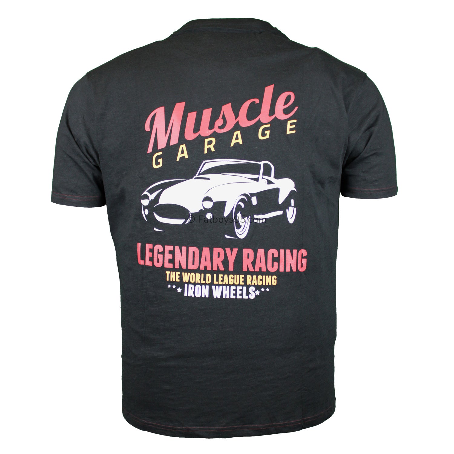 Kam Legendary Racing Print Tee - KBS 5710 - Black 2