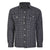 Kam Button Thru Sherpa Lined Shirt - KBS 6230 - Black 1