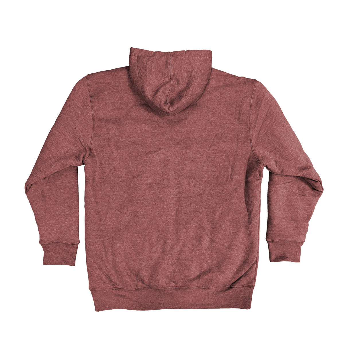 Kam Full Zip Sherpa Lined Hoody - KBS 7054 - Burgundy Marl 5