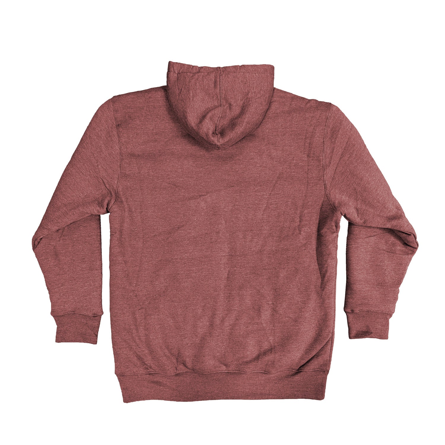 Kam Full Zip Sherpa Lined Hoody - KBS 7054 - Burgundy Marl 5