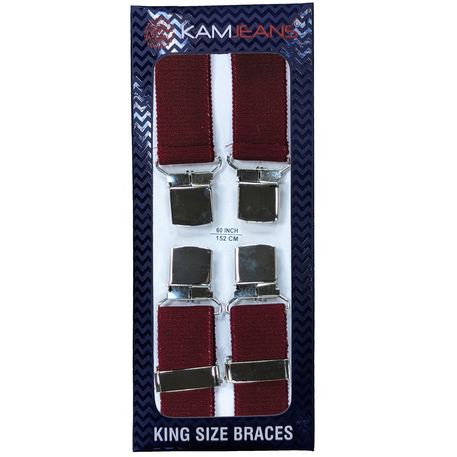 Kam Braces - KBS 954 - Burgundy 1