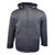 Kam Sherpa Lined Hooded Knit Jacket - KBS KV101 - Charcoal 1
