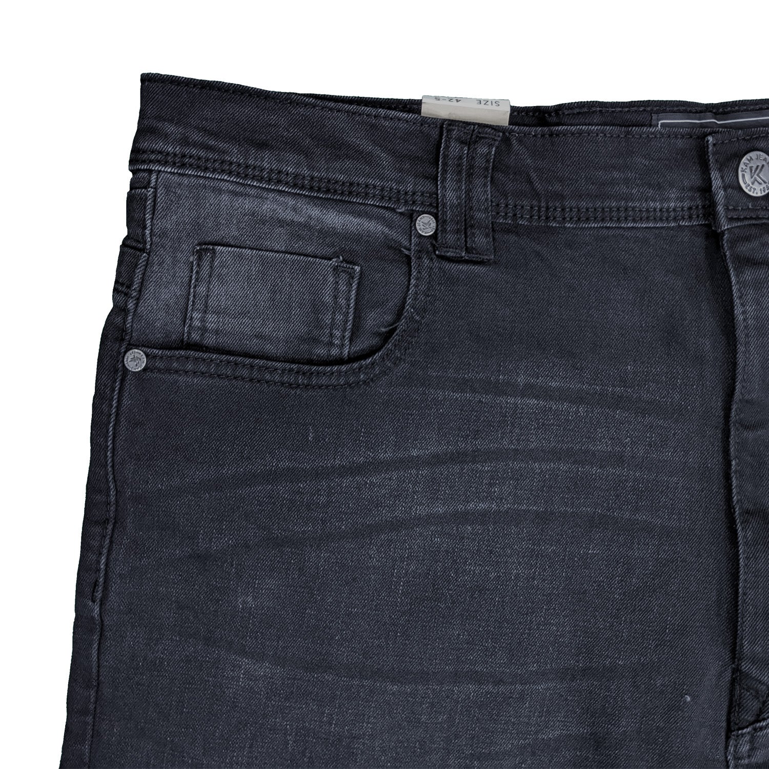 Kam Stretch Jeans - KBS Vigo - Black Used 2