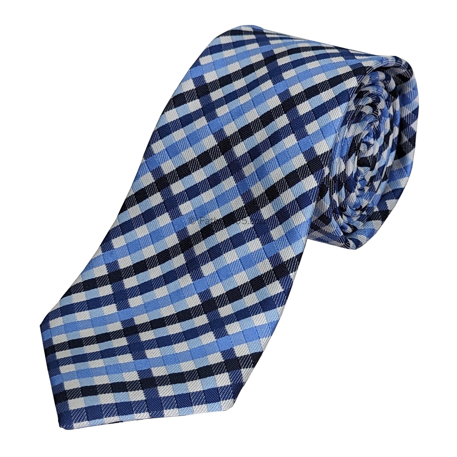 Kensington Tie - J27216 - Blue / Navy 1