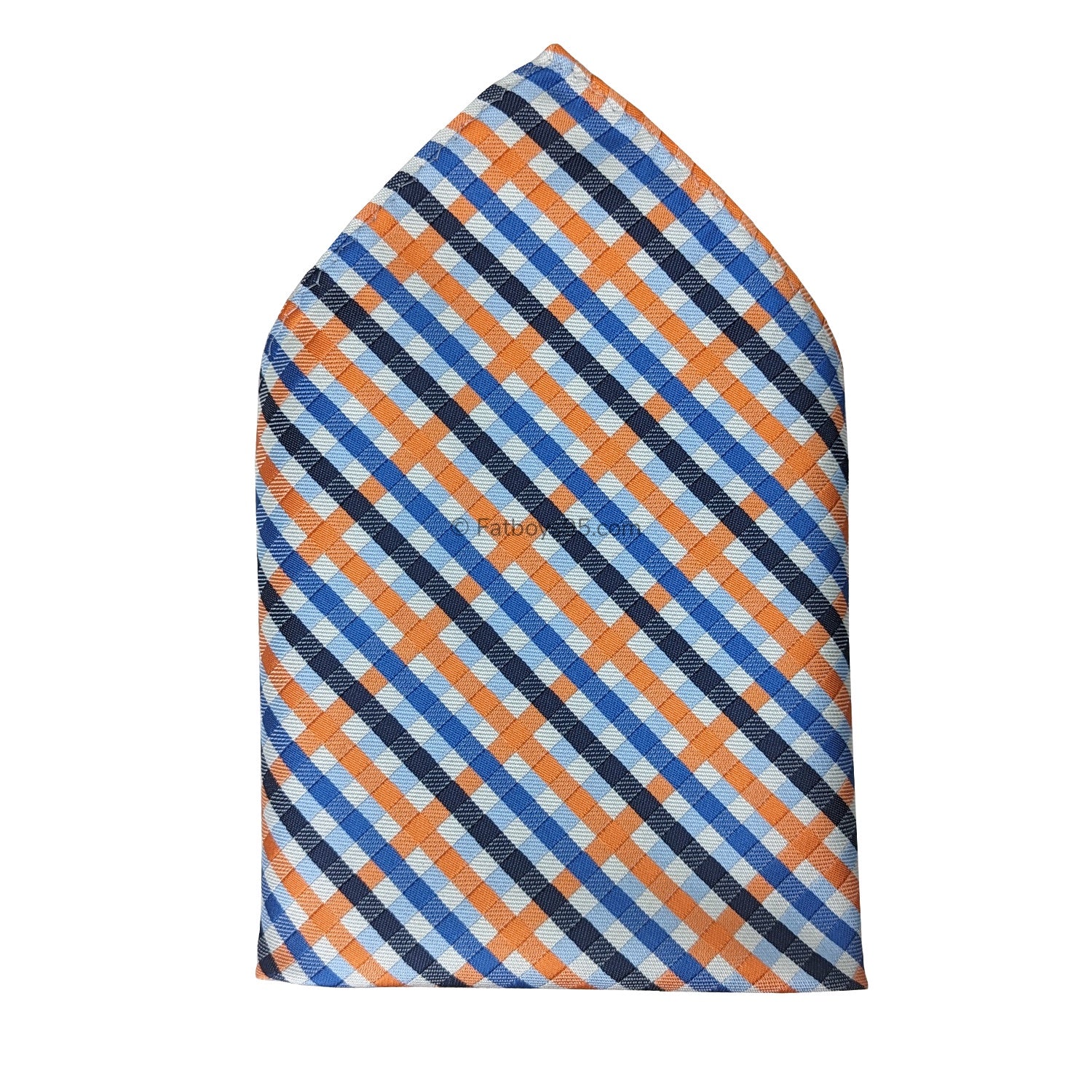 Kensington Pocket Square J27216 Pink / Blue Fatboys 95