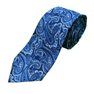 Kensington Paisley Tie - KH01373 - Blue 1