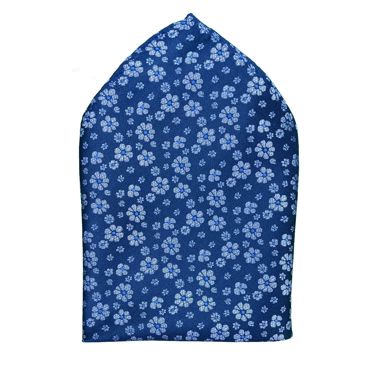 Kensington Pocket Square - KH01653 - Navy 1