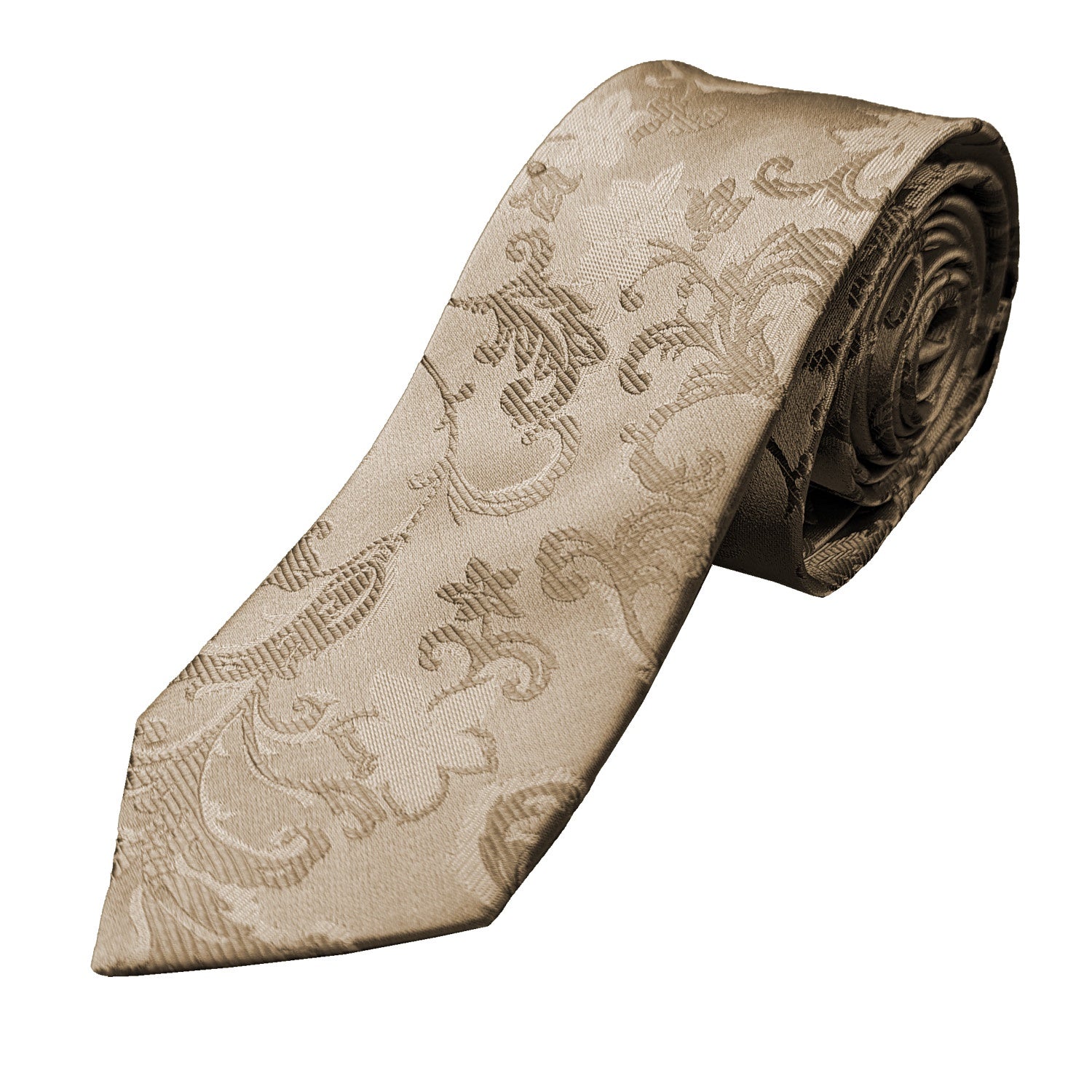 Kensington Paisley Tie - MWY210947 - Gold 1