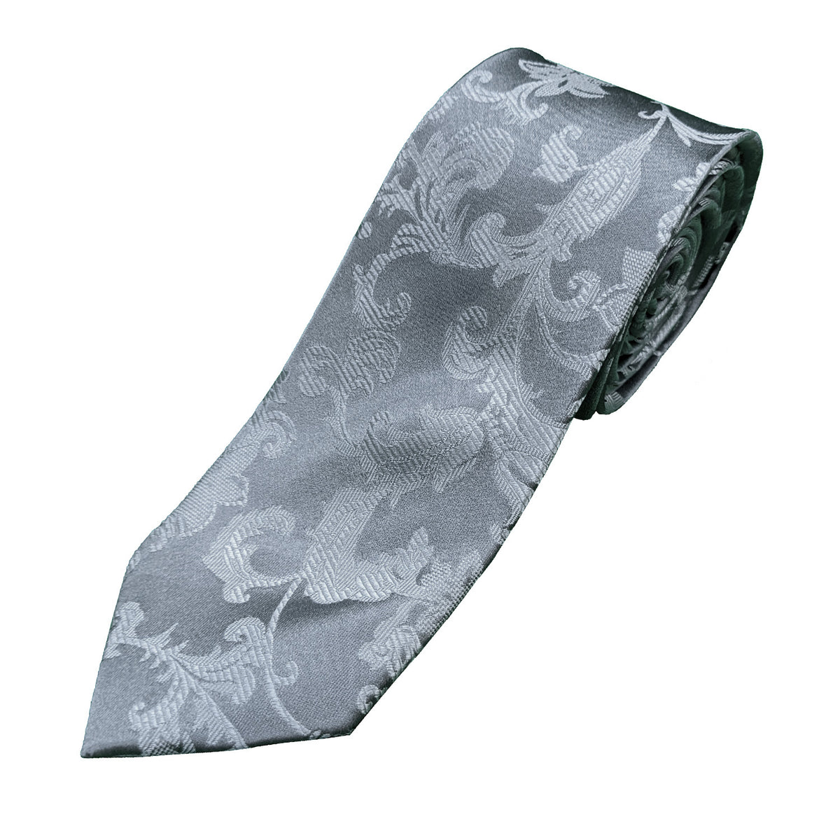 Kensington Paisley Tie - MWY210947 - Grey 1