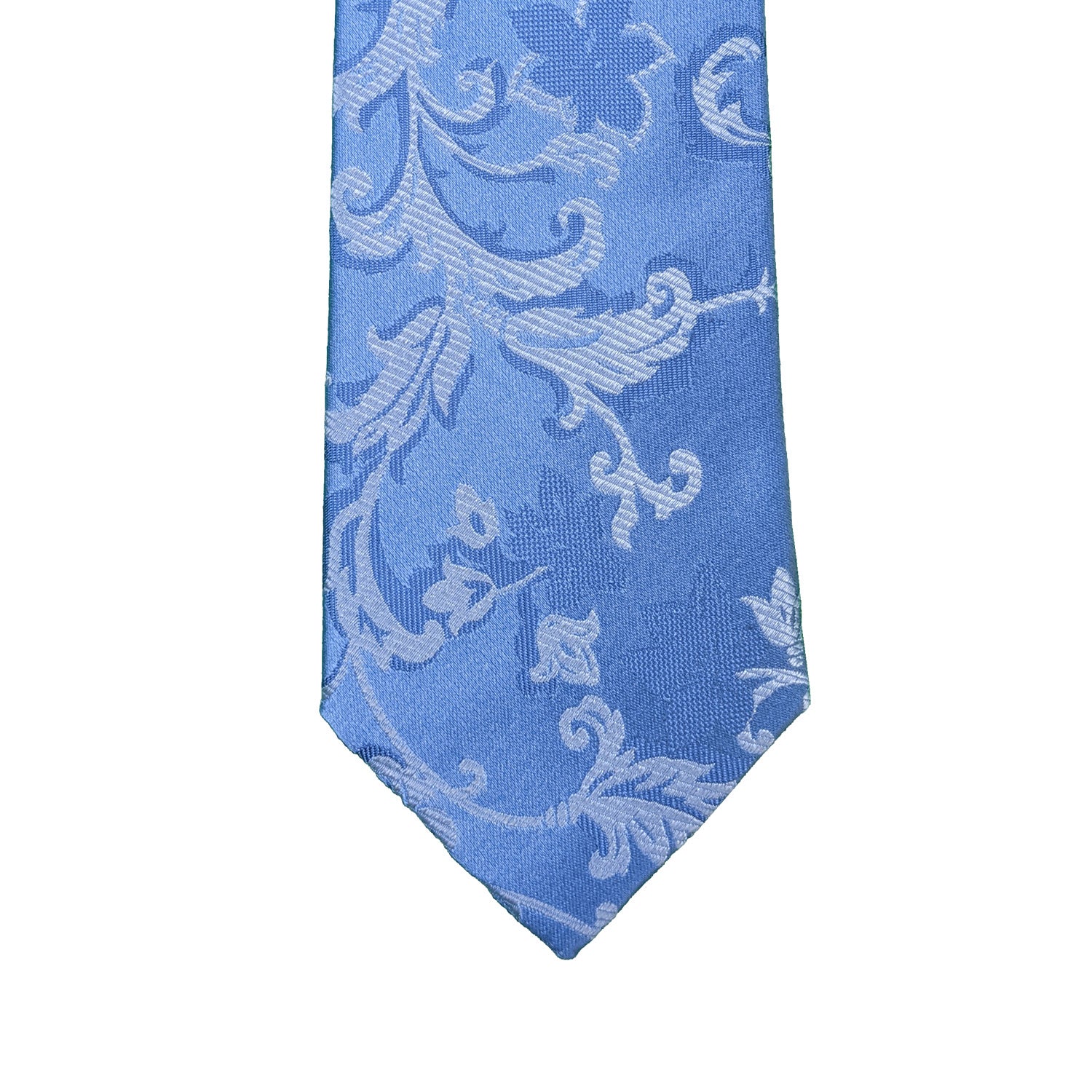 Kensington Paisley Tie - MWY210947 - Light Blue 2