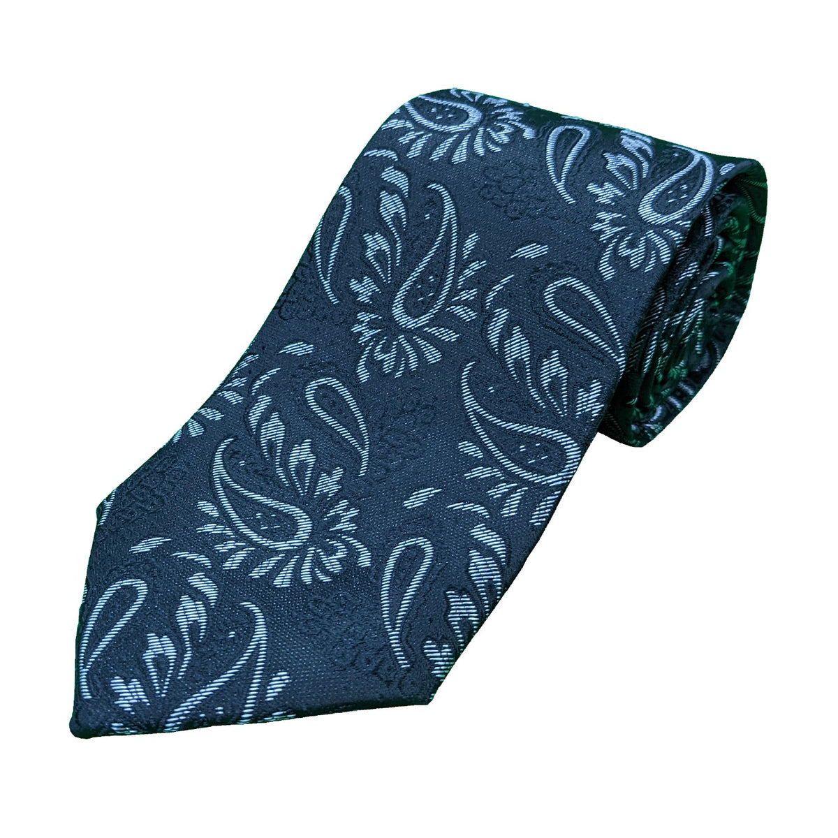 Kensington Paisley Tie - MWY311466 - Black 1