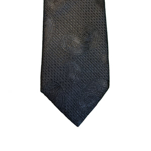Kensington Paisley Tie - MWY311922 - Black 2