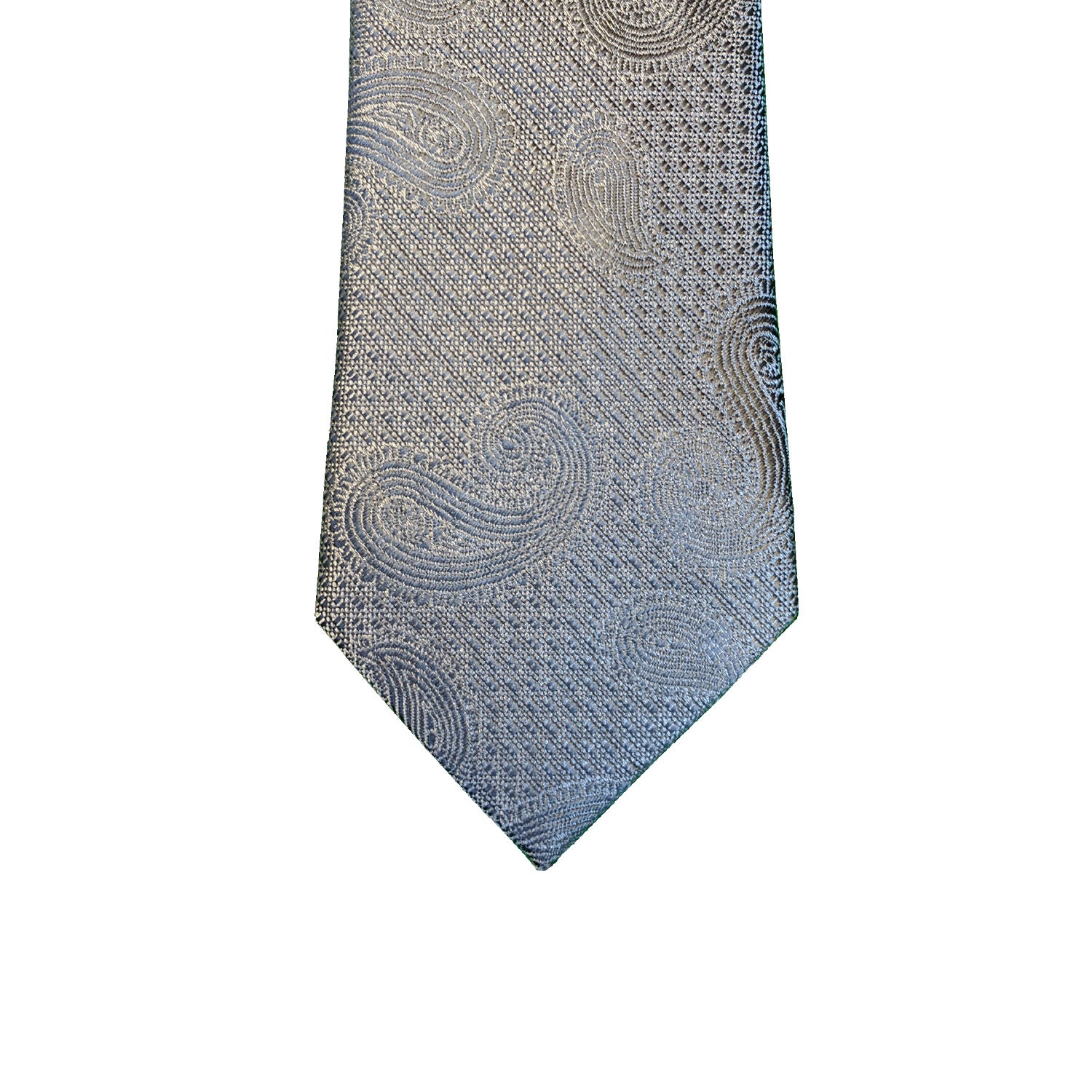 Kensington Paisley Tie - MWY311956 - Grey 2