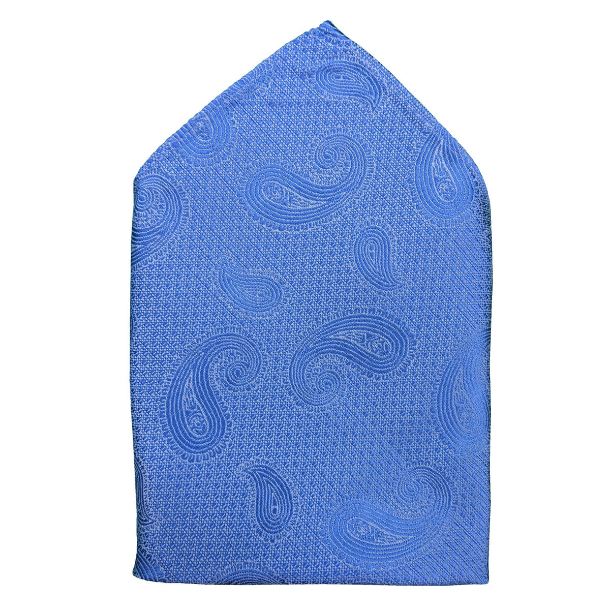 Kensington Paisley Pocket Square - MWY311956 - Sky 1