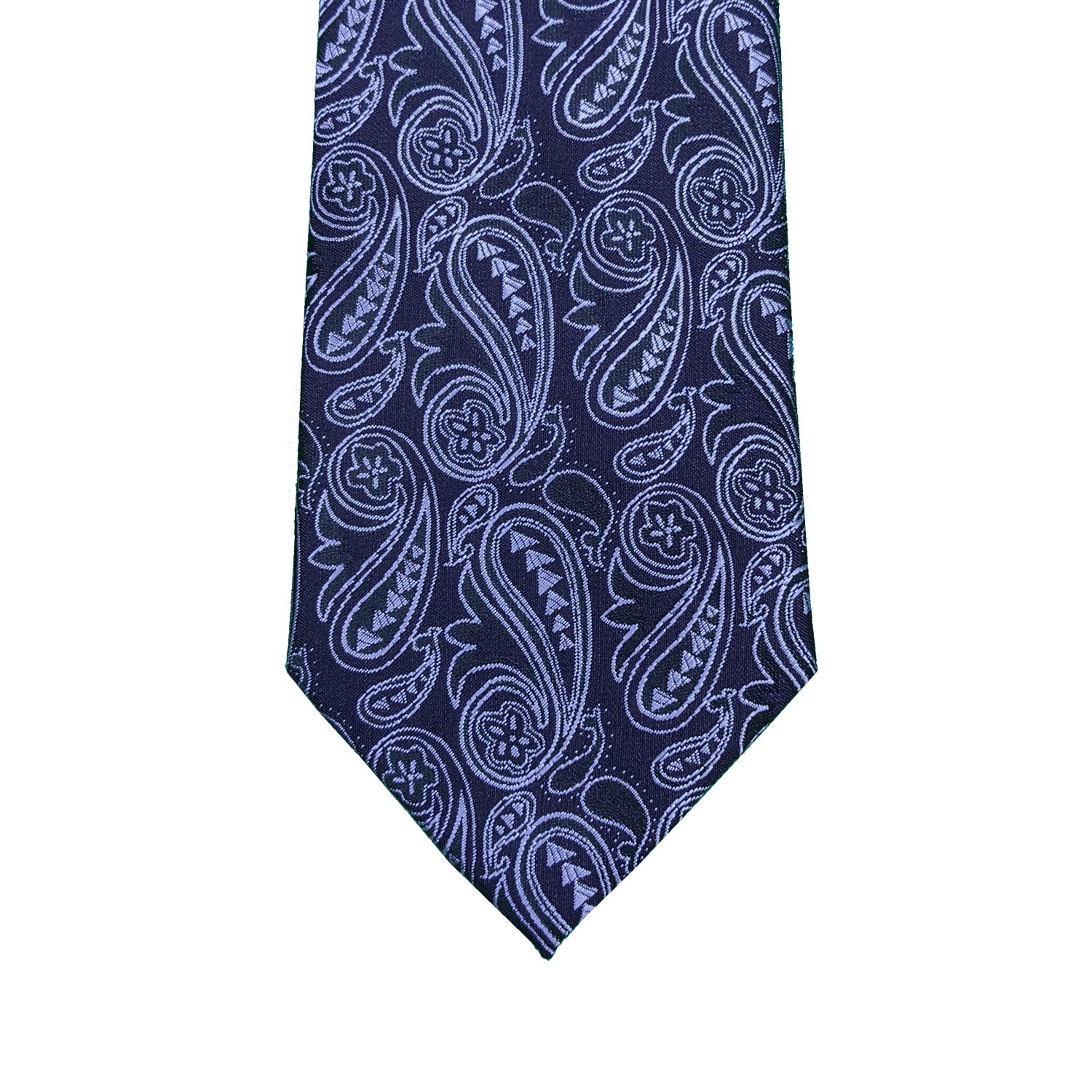 Kensington Paisley Tie - P310631 - Purple 2