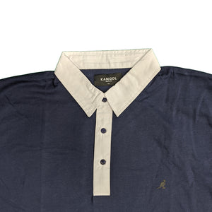 Kangol L/S Rugby Polo - Sven - Navy 2