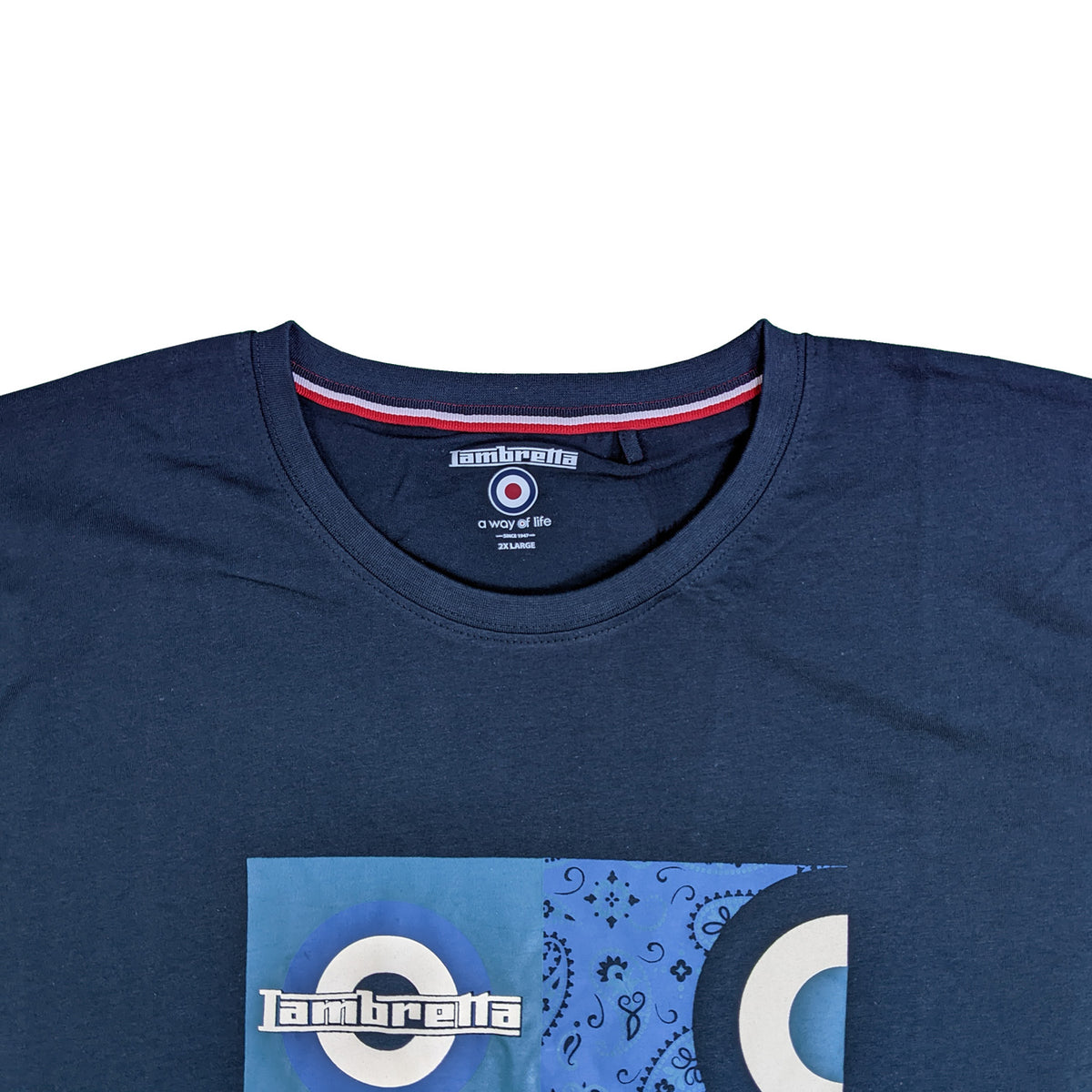 Lambretta Album T-Shirt - LB9817 - Navy 2
