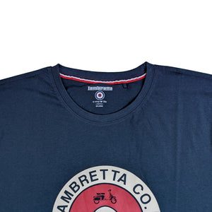 Lambretta Original Target T-Shirt -  LB9822 - Navy 2