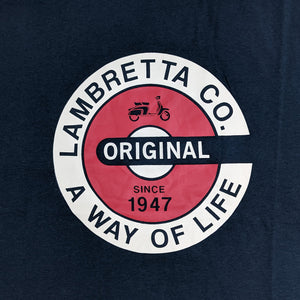 Lambretta Original Target T-Shirt -  LB9822 - Navy 3