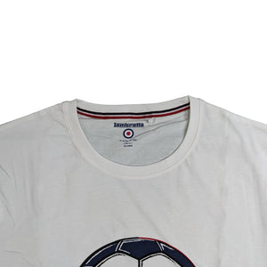 Lambretta Football Target T-Shirt - SS3806 - White 2