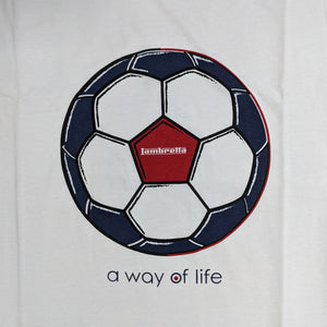 Lambretta Football Target T-Shirt - SS3806 - White 3