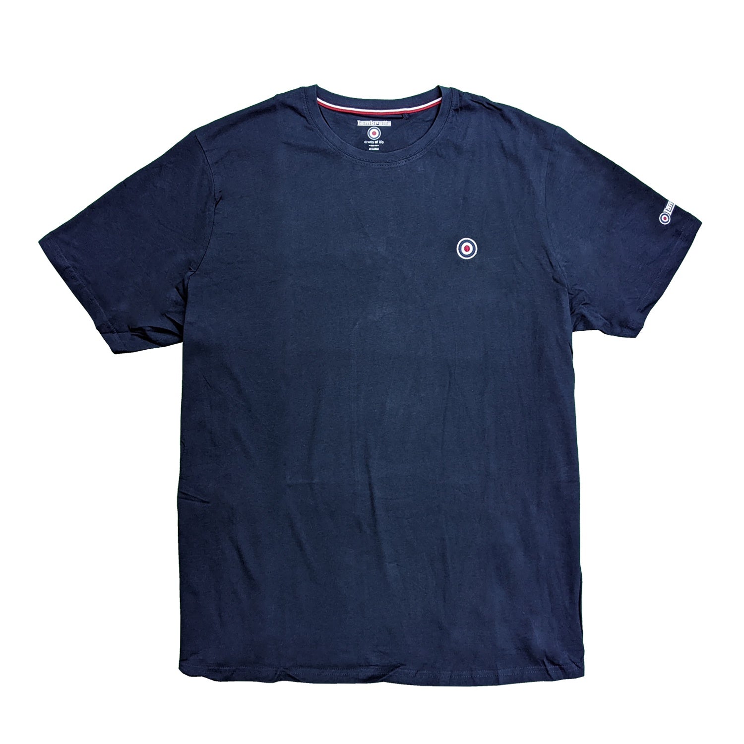 Lambretta Chest Logo T-Shirt - SS5339 - Navy 1