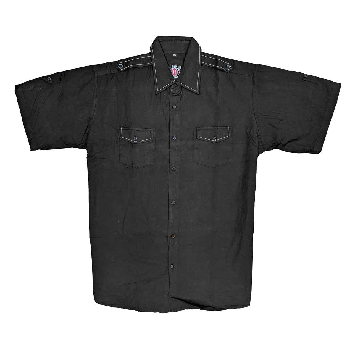 Louie James S/S Shirt - LJ 07 - Black 2