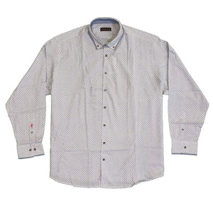 Lizard King L/S Shirt - LK7500 - White / Navy 2