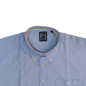 Laine Taylor Oxford S/S Shirt - S1508 2 - Somerset - Blue 3