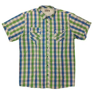 Mish Mash S/S Shirt - 2293 - Sydney - Green Check