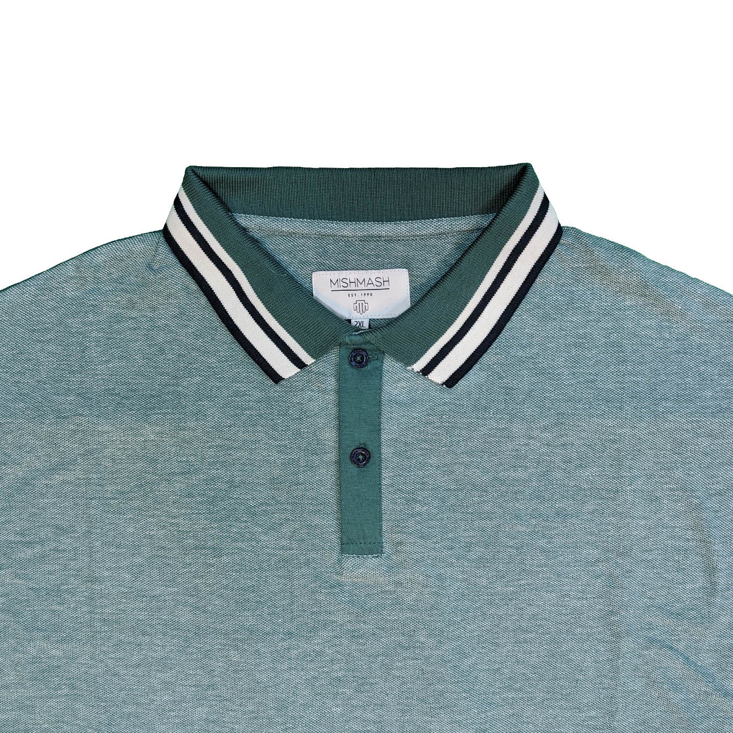 Mish Mash Polo - 2961 - Sandbar - Teal